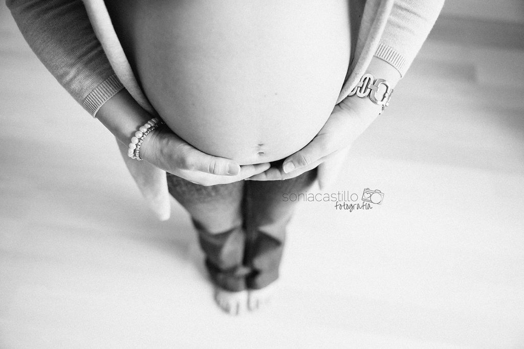 Lorena, 32 semanas . Fotografía de embarazo en Guadalajara y Madrid byn-3799-1024x683 