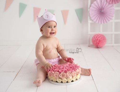 Cumpleaños de Sara. Sesiones»Smash Cake»