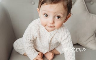 Bebé 11 meses sesión fotos natural Guadalajara